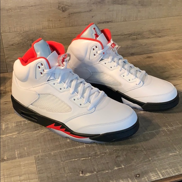 Jordan Other - NIKE Air Jordan 5 Retro Fire Red